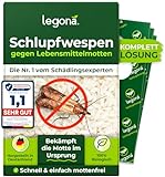 Legona® - Schlupfwespen gegen Lebensmittelmotten / 3x Trigram-Karte à 3 Lieferungen/Biologische & Nachhaltige...