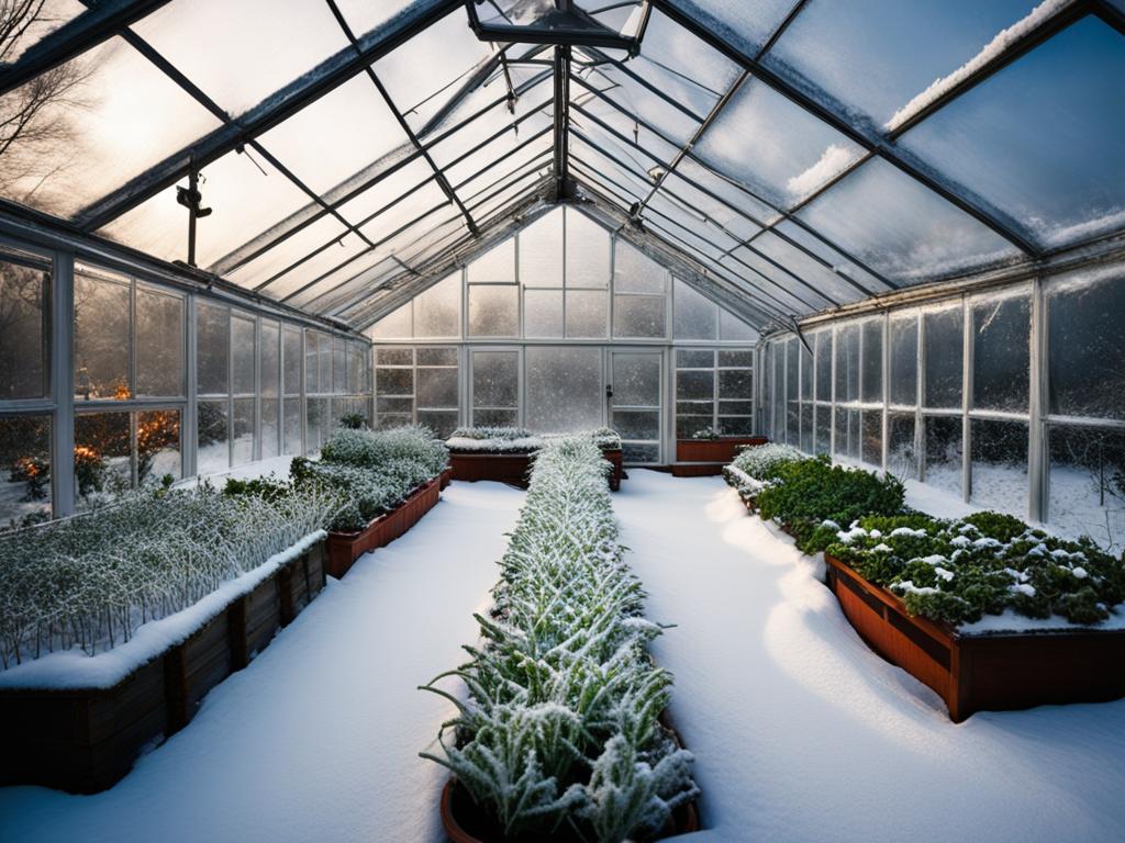 Gewächshausgarten im Winter: Tipps und Tricks