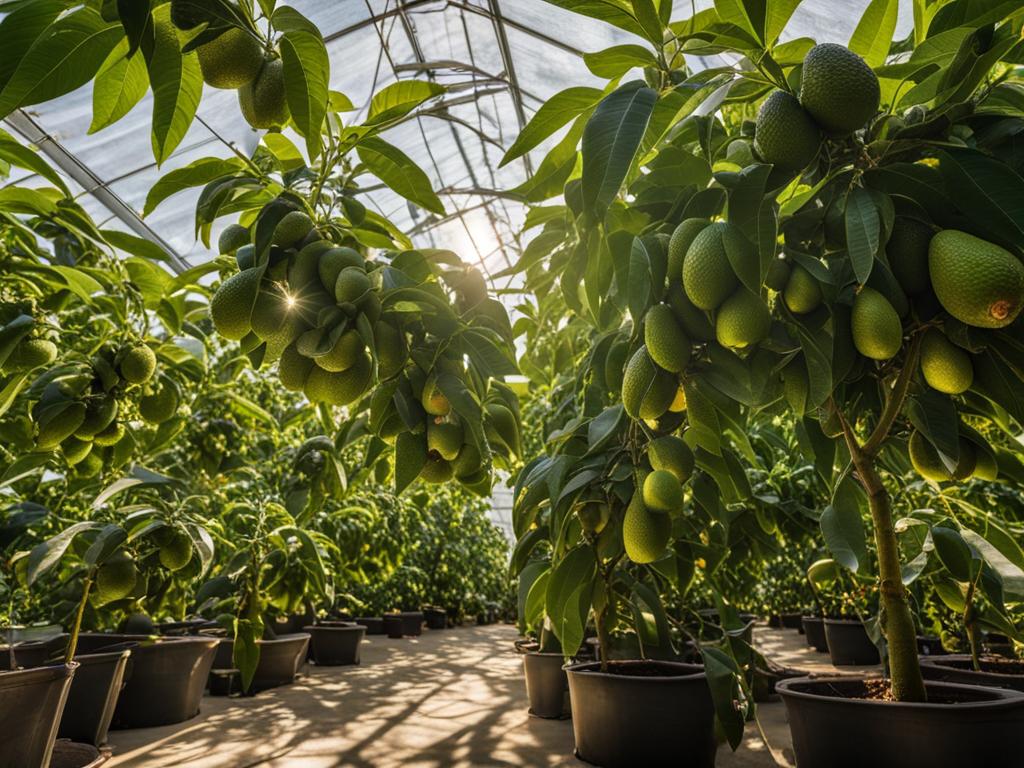 Avocados im Gewächshaus pflanzen
