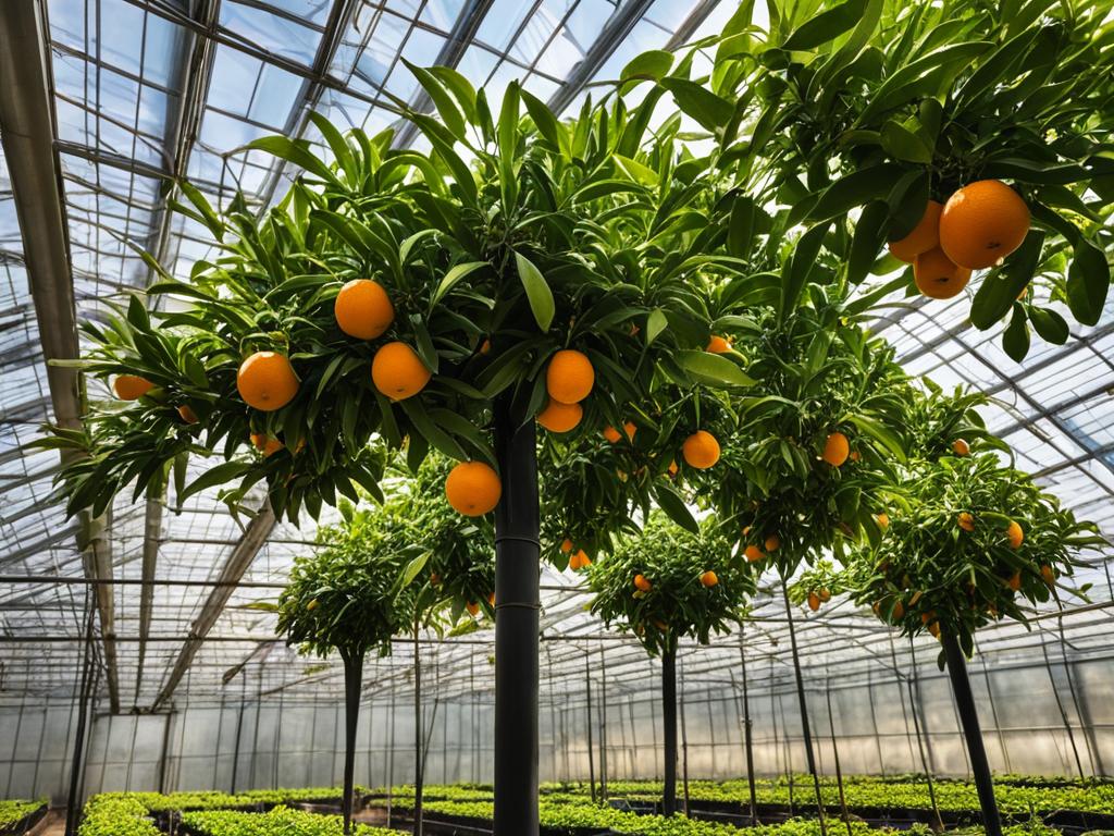 Mandarinen im Gewächshaus pflanzen